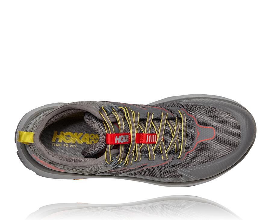 Hoka One One Yürüyüş Botları Erkek Gri - Toa Gore-Tex - WU8371625